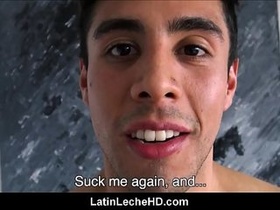 Young Straight Latino Jock Stud With Muscles Paid By Gay Stranger Point of view
