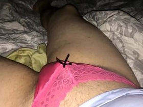 Tiny tiny puny penis crossdresser sissy models skimpy pink panty panties