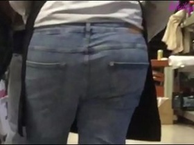 Phat ass on my favorite Checkout Man